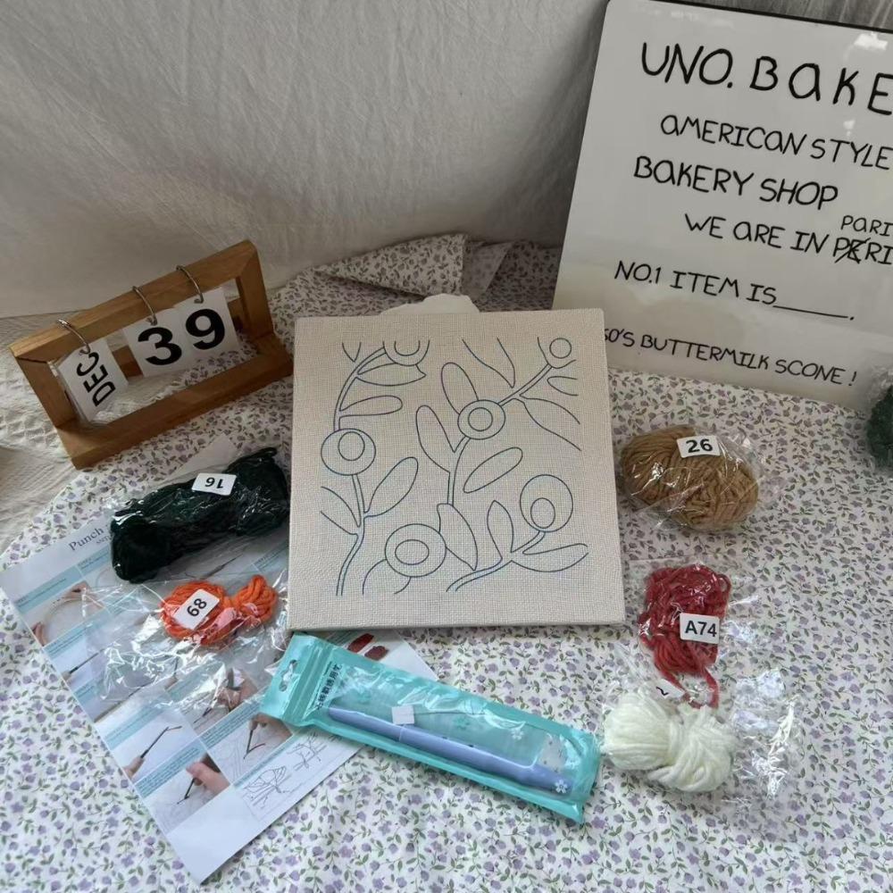 Flower Pattern Punch Needle Kits for Beginners Hoop DIY Embroidery Starter Set Yarns Punch Needle Embroidery Kit Adults
Flower Pattern Punch Needle Kits for Beginners Hoop DIY Embroidery Starter Set Yarns Punch Needle Embroidery Kit Adults