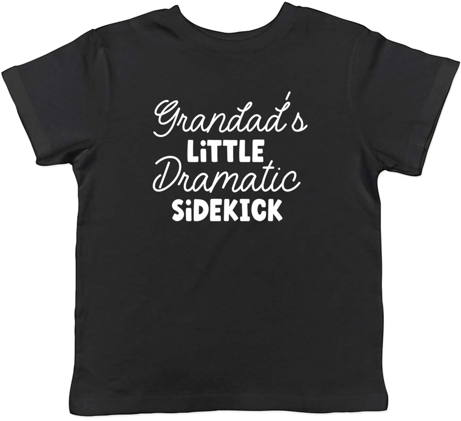 Funny Kids T-Shirt Grandad s Little Dramatic Sidekick Childrens Boys Girls Gift 110
Funny Kids T-Shirt Grandad s Little Dramatic Sidekick Childrens Boys Girls Gift 110