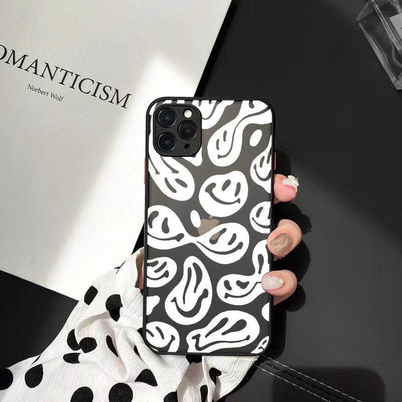 Забавные чехлы для телефонов с триповым смайликом для iphone 11 12 13 Pro Max 7 8 Plus SE2020 X XS MAX XR, жесткий матовый противоударный чехол iPhone 7 8 SE2
Забавные чехлы для телефонов с триповым смайликом для iphone 11 12 13 Pro Max 7 8 Plus SE2020 X XS MAX XR, жесткий матовый противоударный чехол iPhone 7 8 SE2