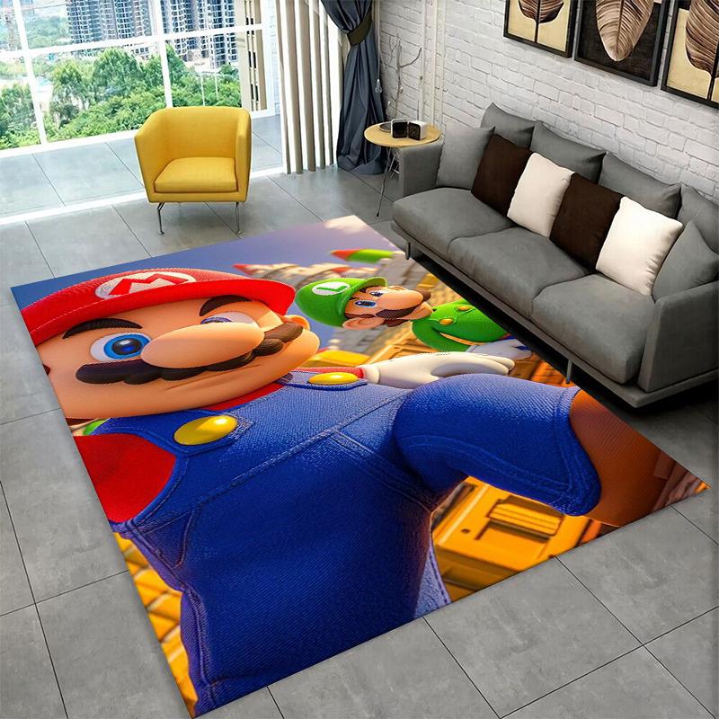 Cartoon M-Mario Bros Game Carpet Rug for Playroom Bedroom Living Room Sofa Home Decor,kids Area Rug Non-slip Floor Mat Gift 40x60cm
Cartoon M-Mario Bros Game Carpet Rug for Playroom Bedroom Living Room Sofa Home Decor,kids Area Rug Non-slip Floor Mat Gift 40x60cm