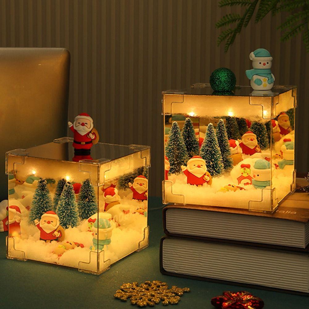 3D Space Cube Cube Night Light USB Christmas Atmosphere Nightlight Fireplace Decoration
3D Space Cube Cube Night Light USB Christmas Atmosphere Nightlight Fireplace Decoration