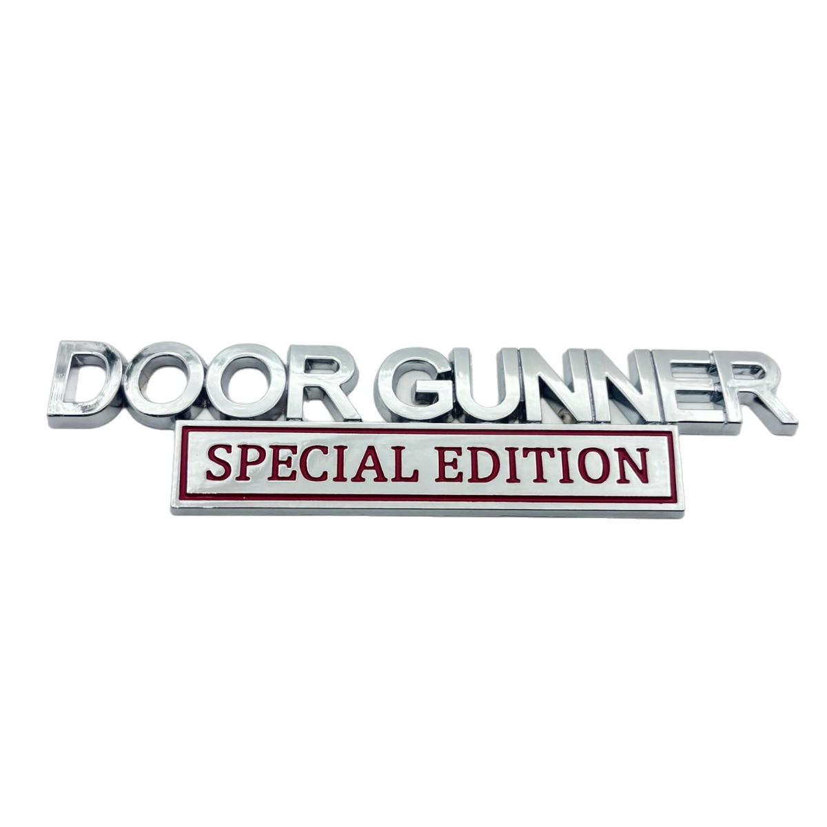 Door Gunner Car Emblem Sticker - Hot Selling Car Modification Badge красный/серебряный
Door Gunner Car Emblem Sticker - Hot Selling Car Modification Badge красный/серебряный