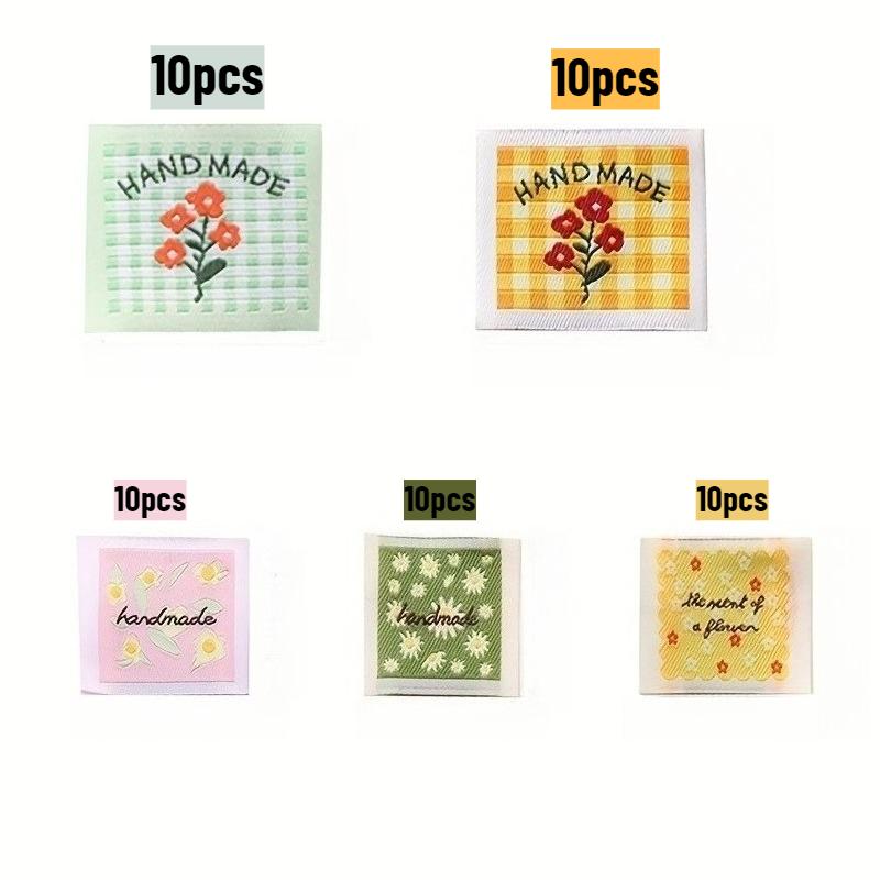 50/100 Handmade Embossed Fabric Sewing Tags for Knitting Crocheting DIY Crafts Garment Clothing Sewing Wallets Decor Accessories
50/100 Handmade Embossed Fabric Sewing Tags for Knitting Crocheting DIY Crafts Garment Clothing Sewing Wallets Decor Accessories