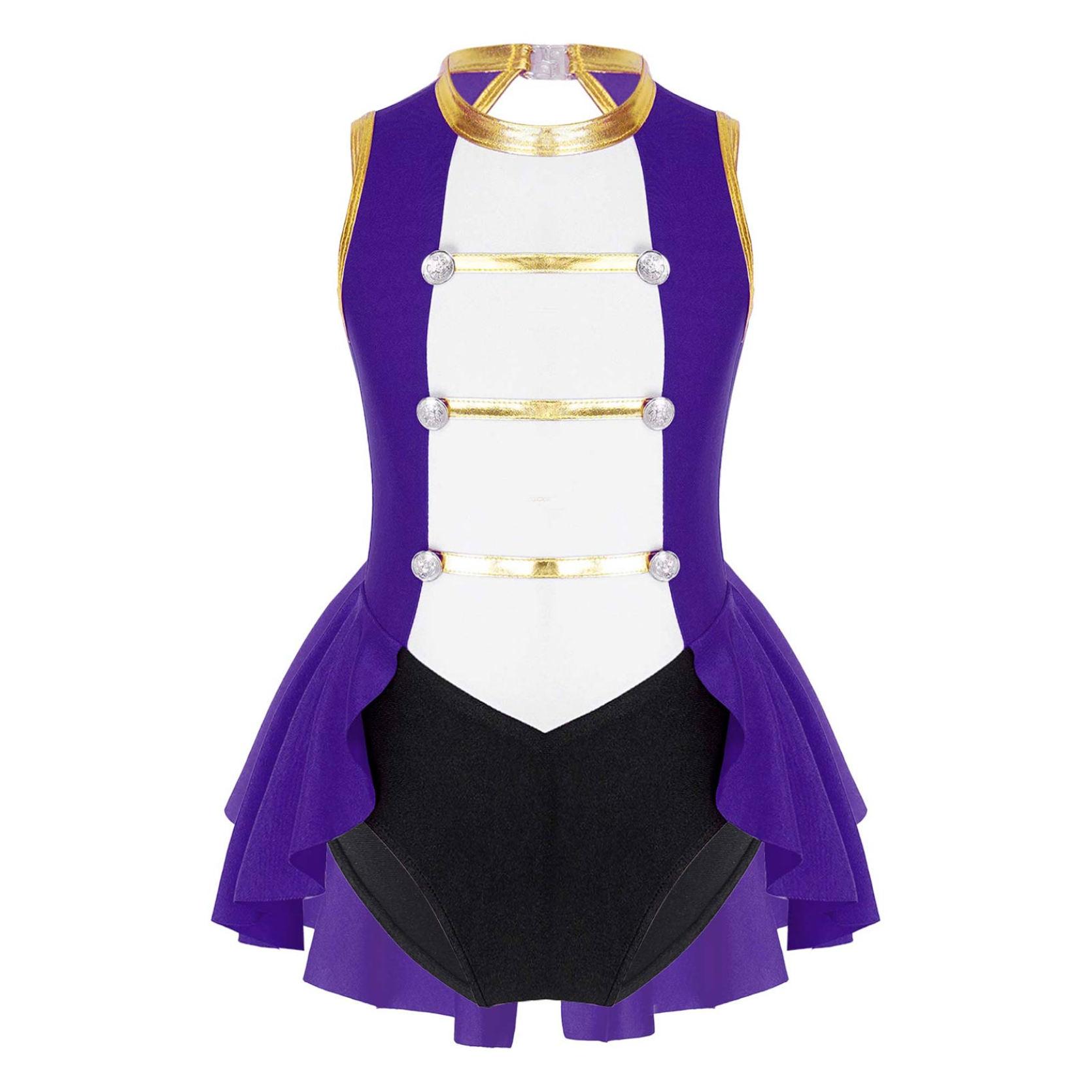 Детские костюмы для косплея циркового манежа для девочек, костюм-купальник без рукавов на Хэллоуин, карнавальный гимнастический комбинезон 11-12 Years фиолетовый
Детские костюмы для косплея циркового манежа для девочек, костюм-купальник без рукавов на Хэллоуин, карнавальный гимнастический комбинезон 11-12 Years фиолетовый