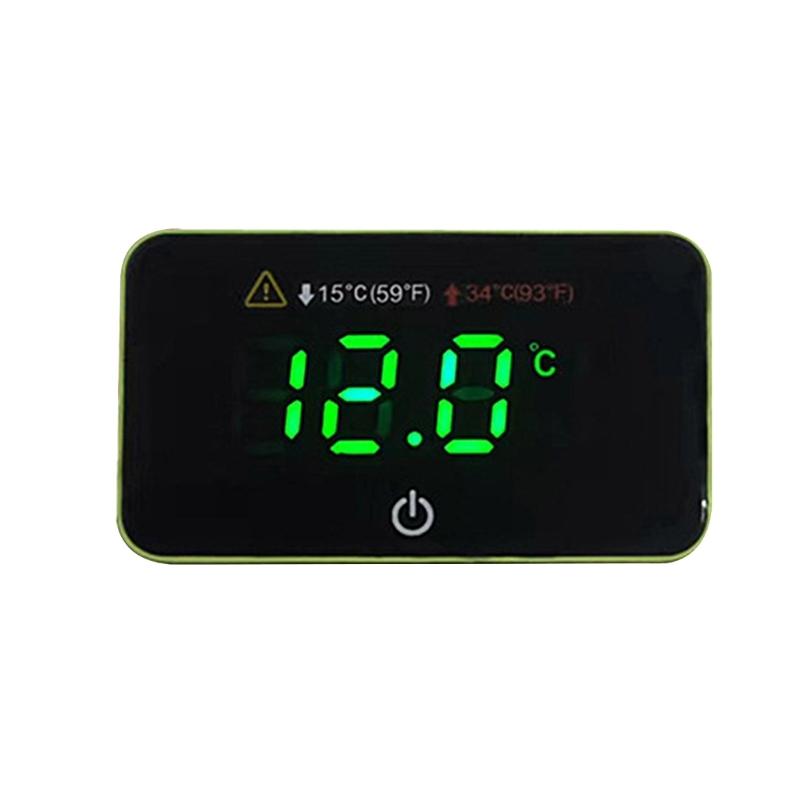 Digital Aquarium Thermometers with LED-Screen Stick On for Tanks Alarm 1
Digital Aquarium Thermometers with LED-Screen Stick On for Tanks Alarm 1