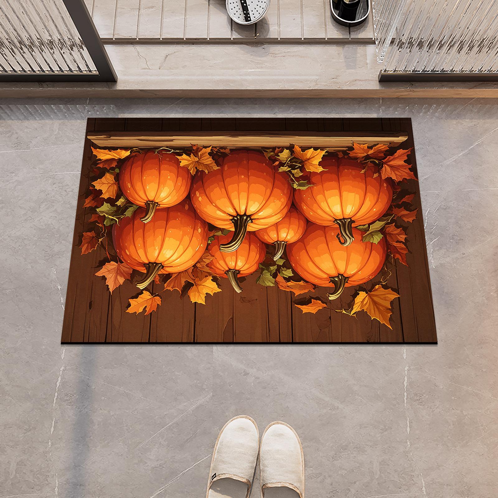 Halloween Pumpkin Bath Mat Bathroom Absorbent Foot Mats Non-slip Quick Dry Shower Rug Bathtub Carpet Doormat Washable 40cmx60cm
Halloween Pumpkin Bath Mat Bathroom Absorbent Foot Mats Non-slip Quick Dry Shower Rug Bathtub Carpet Doormat Washable 40cmx60cm