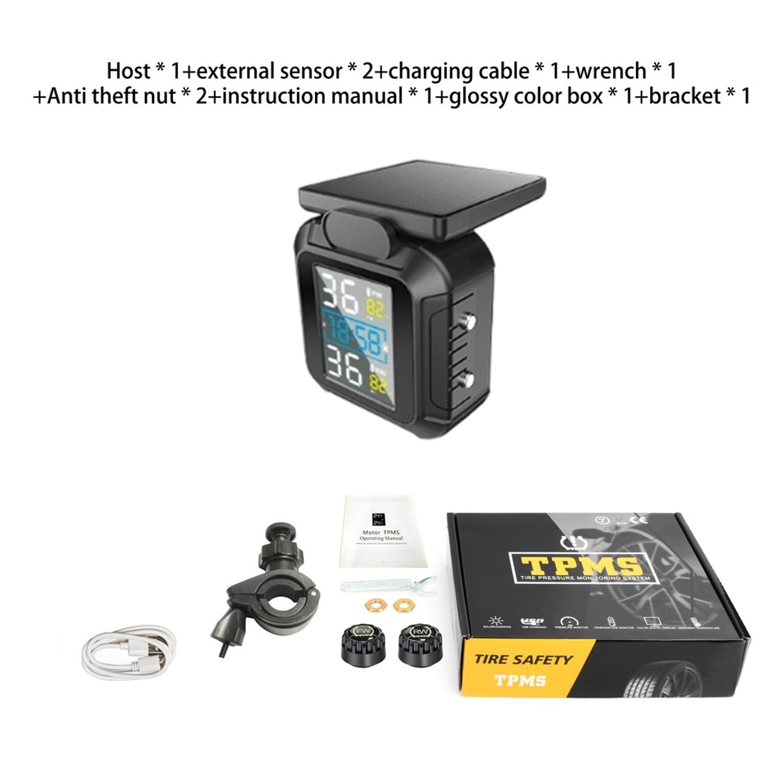 Pack of 2 Easy Install Tires Pressure Monitors for Motorcycles Scooters ATVs Featuring Simple Stem Mounting No Wiring Re 1
Pack of 2 Easy Install Tires Pressure Monitors for Motorcycles Scooters ATVs Featuring Simple Stem Mounting No Wiring Re 1