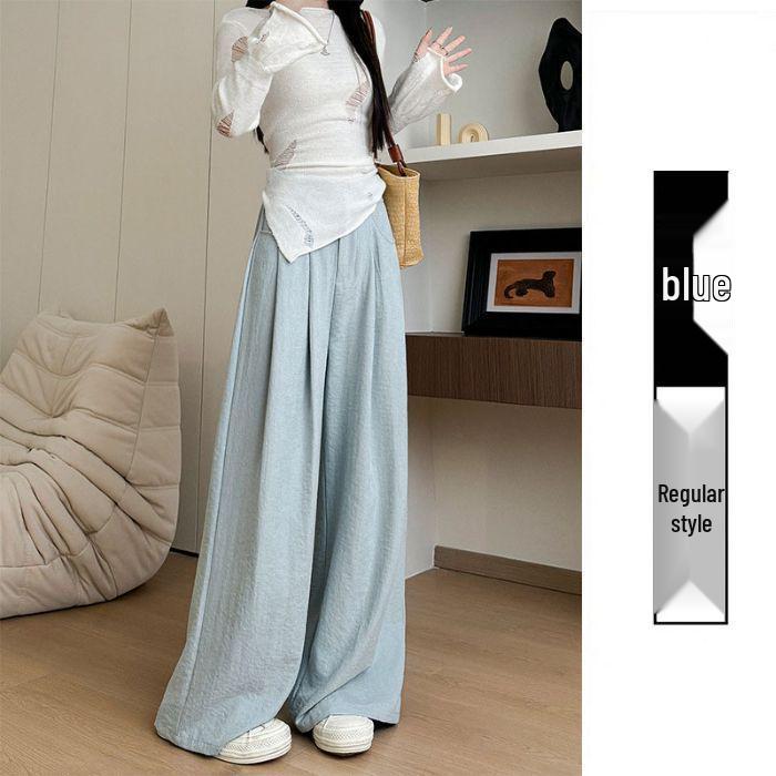 Soft and Chewy Yamamoto Summer Women s Loose Wide-Leg Pants - White S
Soft and Chewy Yamamoto Summer Women s Loose Wide-Leg Pants - White S