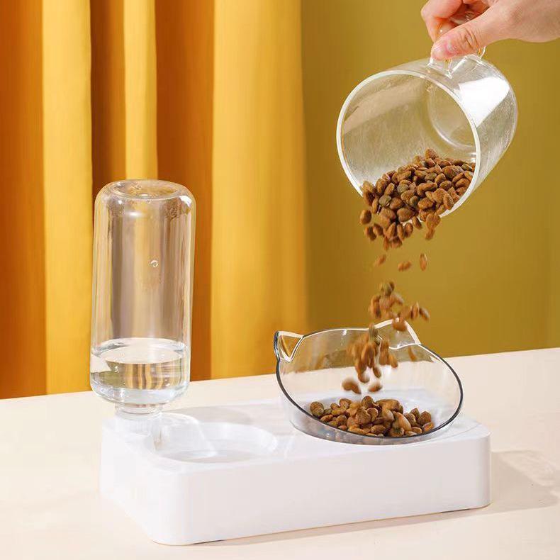 Transparent Automatic Cat & Dog Double Feeding Bowl белый
Transparent Automatic Cat & Dog Double Feeding Bowl белый