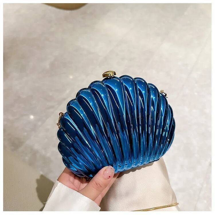 Women Silver Gold Shell Bag Cute Acrylic Evening Clutch Bag With Strap For Wedding Party Small Purses Designer Handbags
Women Silver Gold Shell Bag Cute Acrylic Evening Clutch Bag With Strap For Wedding Party Small Purses Designer Handbags