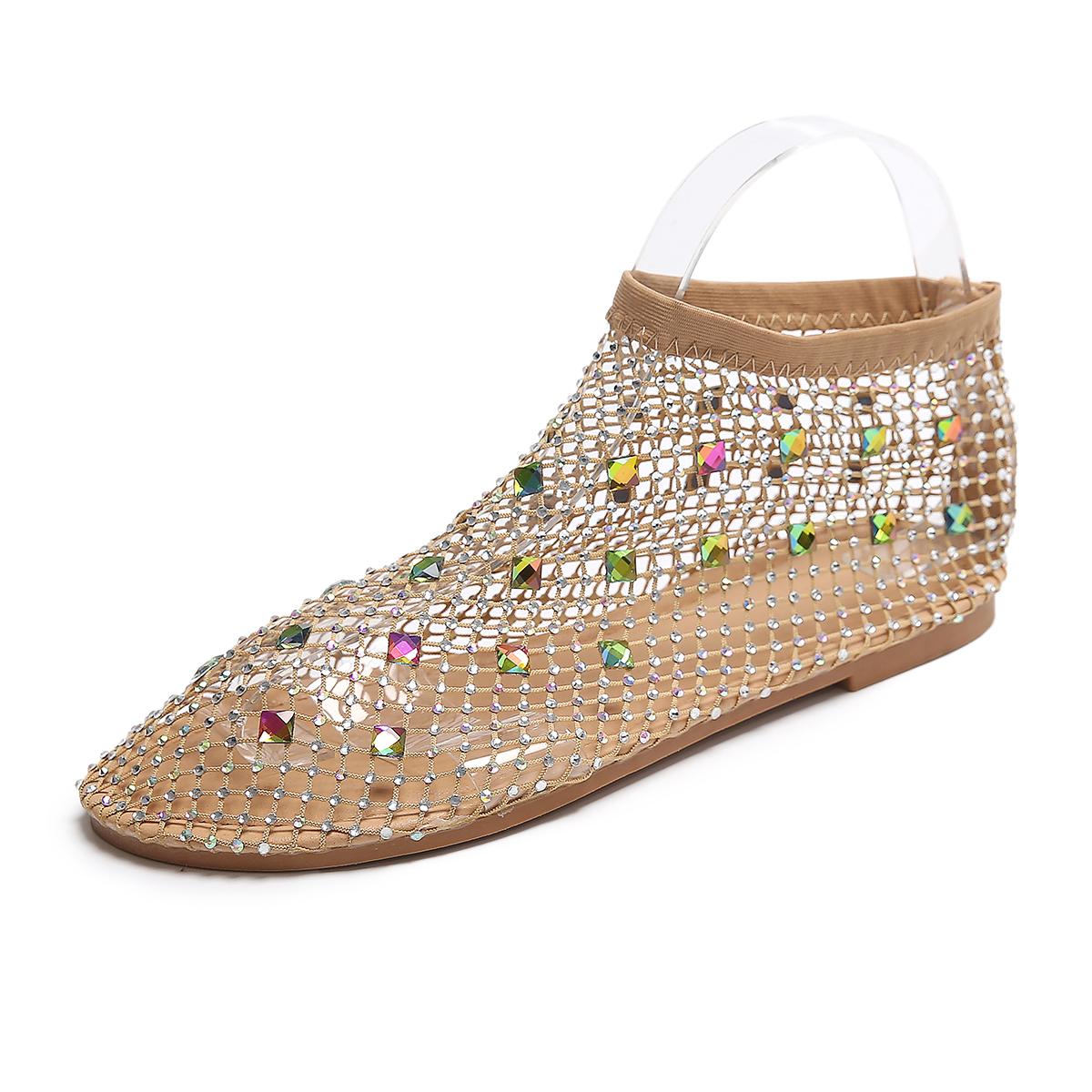 Summer Women Sandals New Round Toe Flat Bottom Sandals Hollow Short Boots Water Diamond Sexy Flat Bottom Fashion Banquet Shoes 36 білий
Summer Women Sandals New Round Toe Flat Bottom Sandals Hollow Short Boots Water Diamond Sexy Flat Bottom Fashion Banquet Shoes 36 білий