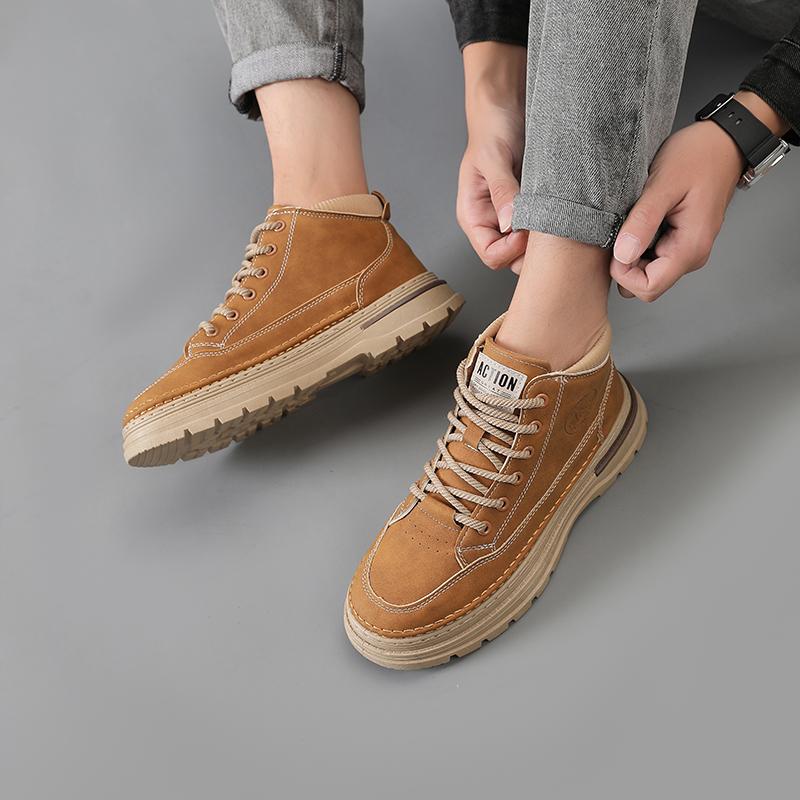 Men’s Black Boots Hiking Shoes Casual Sport Shoes Outdoor Khaki High Top Walking Shoes Plus Size EU: 46
Men’s Black Boots Hiking Shoes Casual Sport Shoes Outdoor Khaki High Top Walking Shoes Plus Size EU: 46