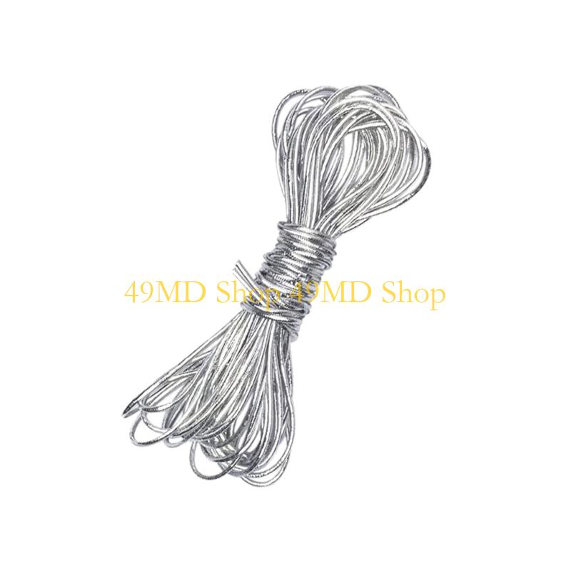 49MD Premium Metal Wire Hair Extension Rope For Dreadlock Styling jubilant Colors Simple DIY Hair ornament Accessory серебряный
49MD Premium Metal Wire Hair Extension Rope For Dreadlock Styling jubilant Colors Simple DIY Hair ornament Accessory серебряный