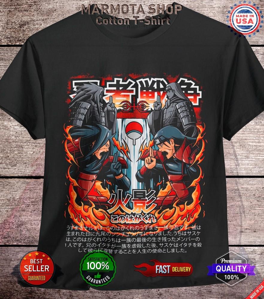 Madara Hashirama Shirt Naruto Shippuden Uchiha Senju Anime Style Tee T-Shirt S
Madara Hashirama Shirt Naruto Shippuden Uchiha Senju Anime Style Tee T-Shirt S