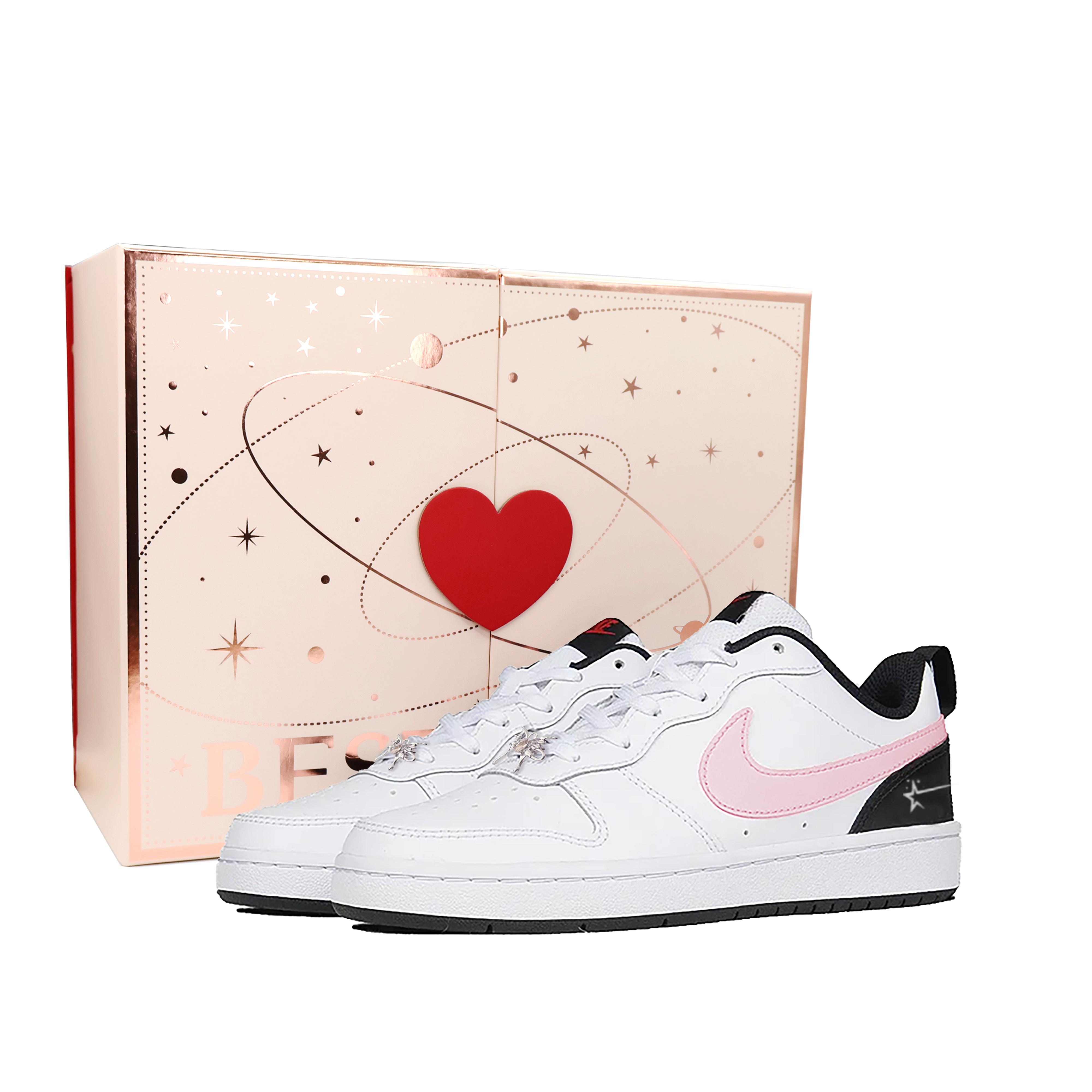 Nike Court Borough Skateboard Shoes Unisex Low Top Black Pink bq5448-110(Team-520) 37.5
Nike Court Borough Skateboard Shoes Unisex Low Top Black Pink bq5448-110(Team-520) 37.5