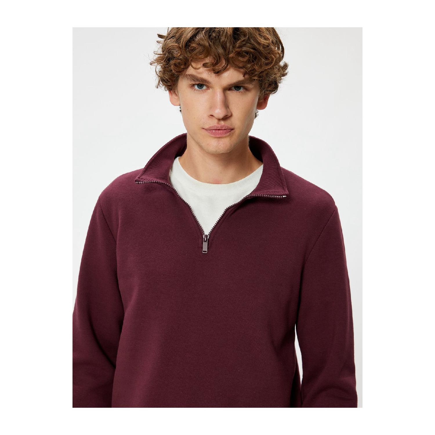 Базовый толстовка с длинными рукавами и воротником-молнией до половины с приподнятым верхом из смесового хлопка S алабама багровый
Базовый толстовка с длинными рукавами и воротником-молнией до половины с приподнятым верхом из смесового хлопка S алабама багровый