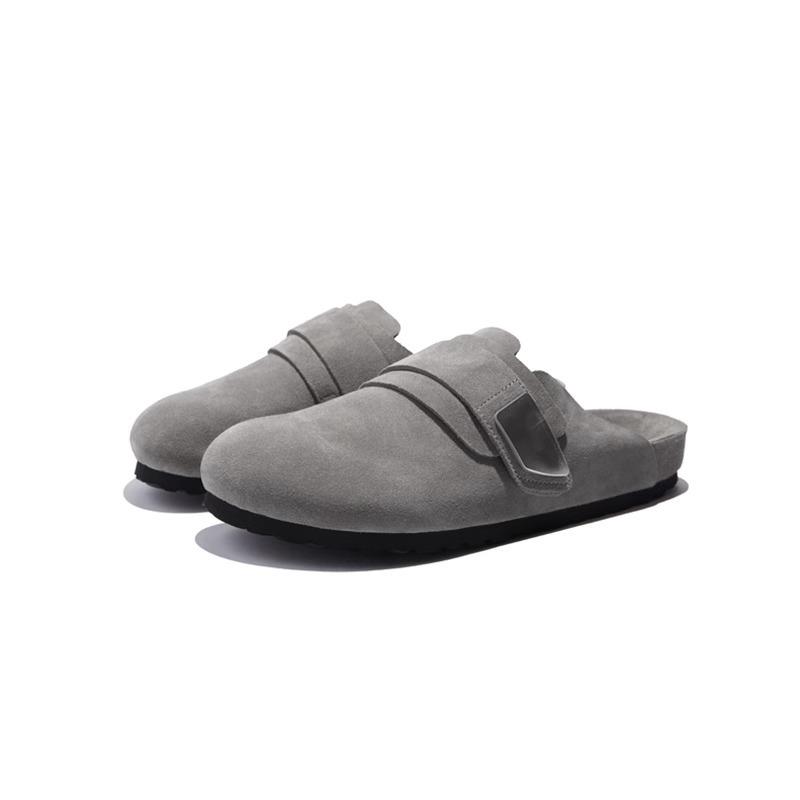 Baotou Muller Fashion Lazy Boken Slippers Wear Men s and Women s Commuter Shoes New Couples Pedal Half Slippers 43 сірий колір
Baotou Muller Fashion Lazy Boken Slippers Wear Men s and Women s Commuter Shoes New Couples Pedal Half Slippers 43 сірий колір