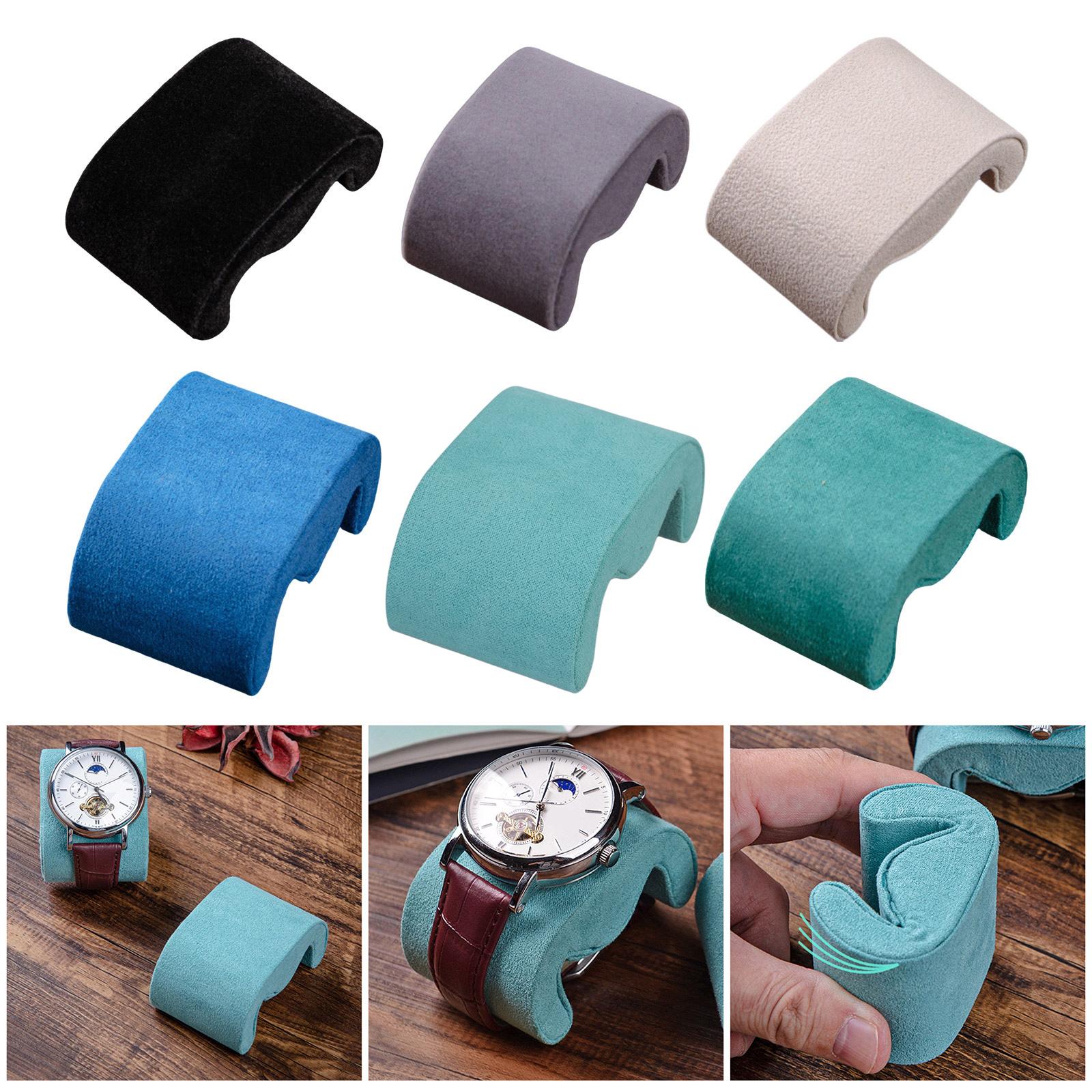 Fabric Watch Holder Cushions Accessory Organizers Flannelette Texture Protects Watches and Bracelets from Scratches сірий
Fabric Watch Holder Cushions Accessory Organizers Flannelette Texture Protects Watches and Bracelets from Scratches сірий