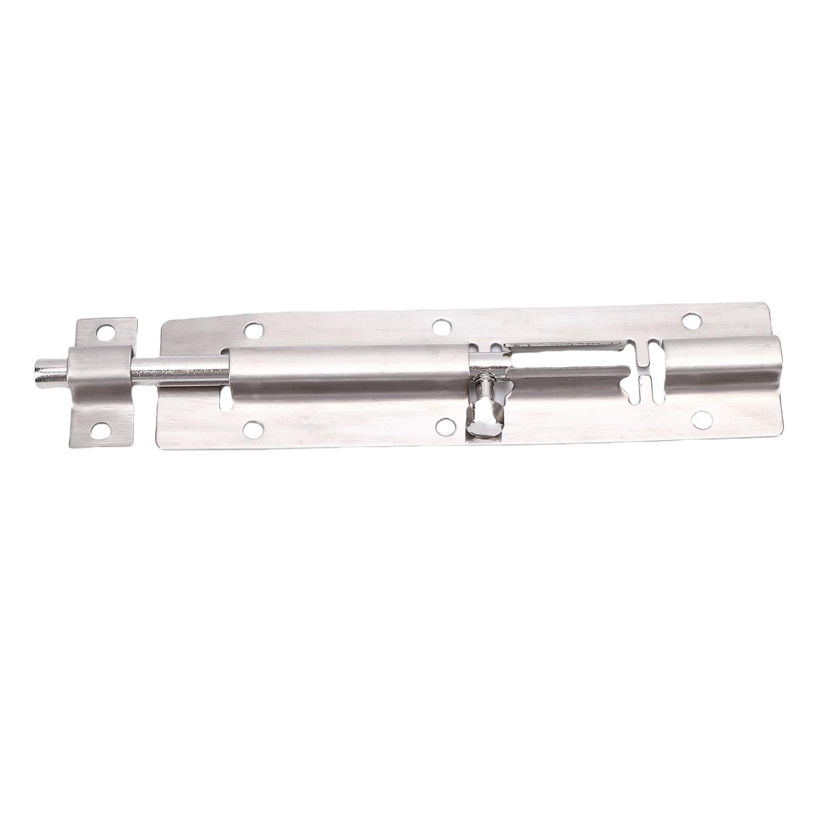 Slide 6 Inch 304 Stainless Steel Heavy Duty Sliding Lock for Large Wardrobes Garage Cabinets
Slide 6 Inch 304 Stainless Steel Heavy Duty Sliding Lock for Large Wardrobes Garage Cabinets