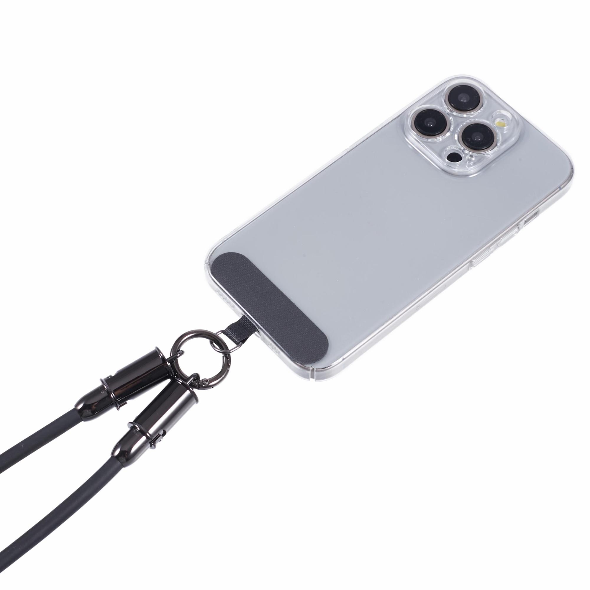 120cm 2 in 1 Silicone Phone Lanyard Crossbody Strap Type-C to Type-C 60W Phone Charging Cable Purple
120cm 2 in 1 Silicone Phone Lanyard Crossbody Strap Type-C to Type-C 60W Phone Charging Cable Purple