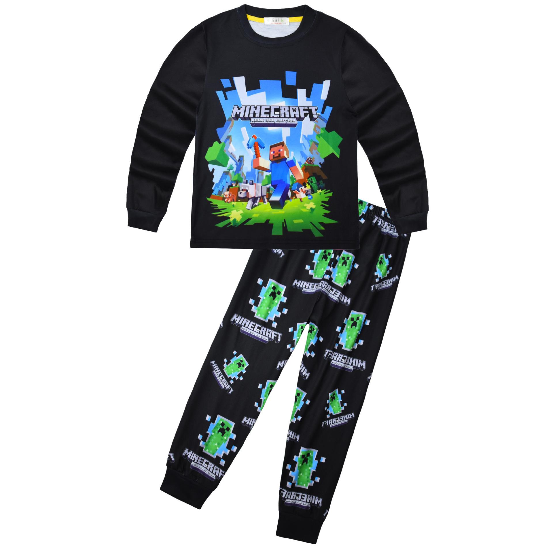 Children S Suit, Minecraft, Digital Printing, Middle-Aged And Older Children S Loungewear Suit, Long-Sleeved Two-Piece Suit, Sleeping 7884. 110
Children S Suit, Minecraft, Digital Printing, Middle-Aged And Older Children S Loungewear Suit, Long-Sleeved Two-Piece Suit, Sleeping 7884. 110