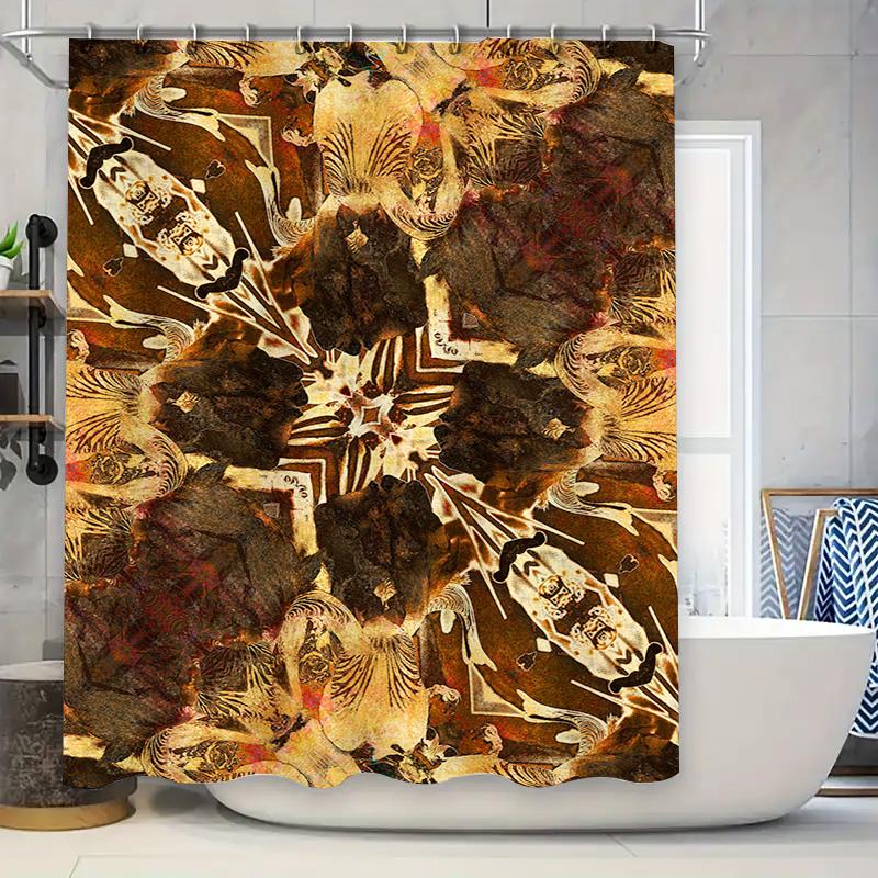 Vibrant Floral Shower Curtain Set Waterproof Fabric, Easy Installation For Bathroom Decorations In Multiple Colors W60H190(CM)-1 Pcs
Vibrant Floral Shower Curtain Set Waterproof Fabric, Easy Installation For Bathroom Decorations In Multiple Colors W60H190(CM)-1 Pcs