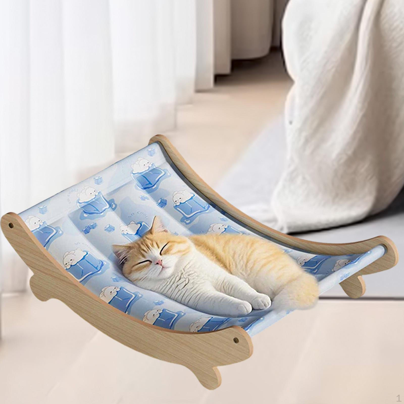 Cat Cooling Hammock, Summer Pet Bed, Raised, Wear-Resistant, Easy to Install, Chair 49x31.5x13cm
Cat Cooling Hammock, Summer Pet Bed, Raised, Wear-Resistant, Easy to Install, Chair 49x31.5x13cm