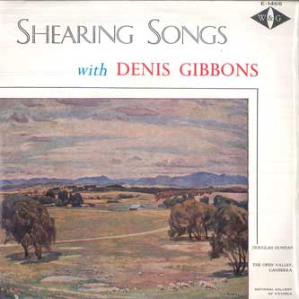 7inch Record DENIS GIBBONS Shearing Songs WGE1466 W G 1962 Australia CountryFolk Used
7inch Record DENIS GIBBONS Shearing Songs WGE1466 W G 1962 Australia CountryFolk Used