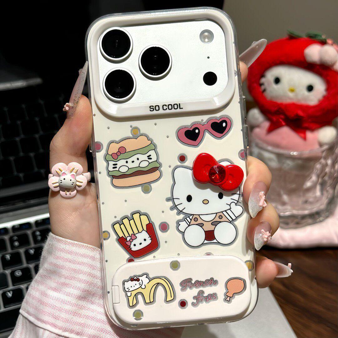 Cartoon Kitty Hamburger Case for Apple 17 Pro Max/16 Pro/15/14 Plus - Frosted Silver iPhone 12 Mini
Cartoon Kitty Hamburger Case for Apple 17 Pro Max/16 Pro/15/14 Plus - Frosted Silver iPhone 12 Mini