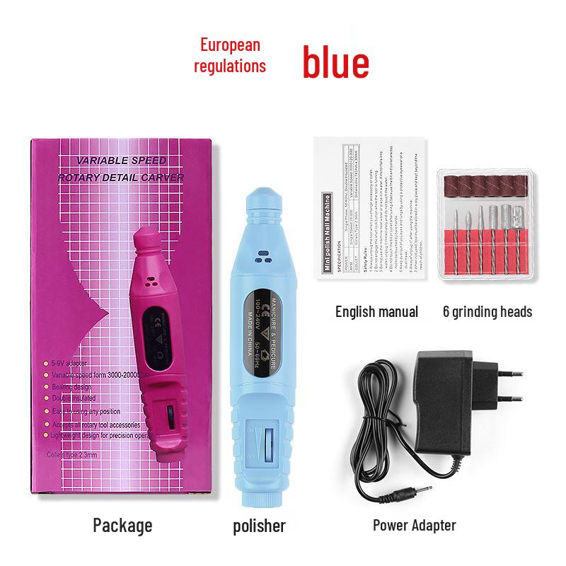 «Портативный электрический полировщик ногтей с удобной ручкой и колпачком»
«Портативный электрический полировщик ногтей с удобной ручкой и колпачком»