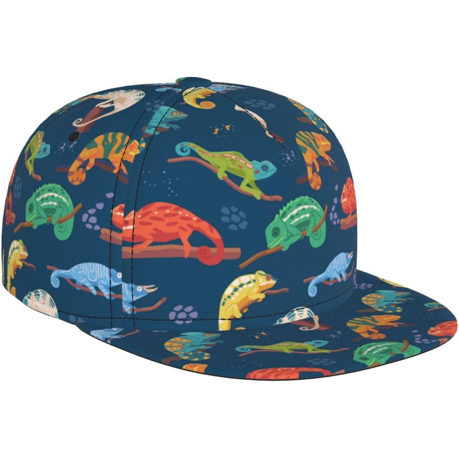 Lizard Chameleons in Print Baseball Cap for Men Women Adjustable Trucker Hat Snapback Sun Dad Cap Lightweight Unisex One Size
Lizard Chameleons in Print Baseball Cap for Men Women Adjustable Trucker Hat Snapback Sun Dad Cap Lightweight Unisex One Size