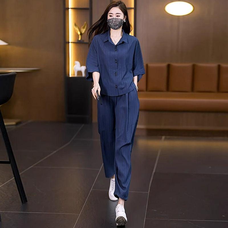 2025 Summer Women s Fashion: Loose Plus-Size Stylish Two-Piece Set 5XL (For 90-100 kg)
2025 Summer Women s Fashion: Loose Plus-Size Stylish Two-Piece Set 5XL (For 90-100 kg)