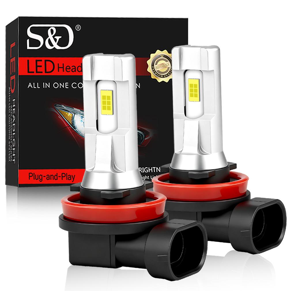 2Pcs H11 H8 H9 LED Fog DRL Bulbs 9005 HB3 9006 HB4 CSP Chip Led Foglights Daytime Running Light 6000K White Super Bright Lamp H11 H8
2Pcs H11 H8 H9 LED Fog DRL Bulbs 9005 HB3 9006 HB4 CSP Chip Led Foglights Daytime Running Light 6000K White Super Bright Lamp H11 H8