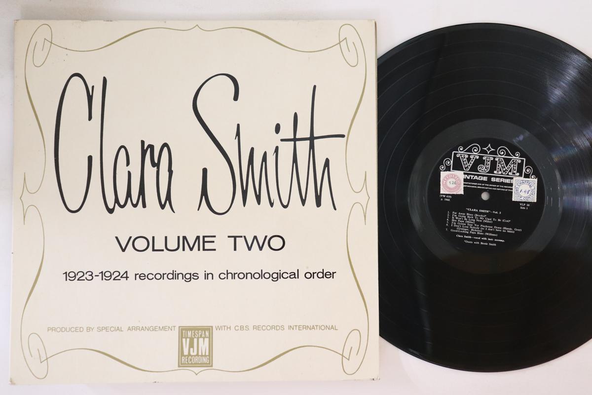 LP Record CLARA SMITH - Volume Two (1923-1924 Recordings In VLP16 VJM 1968 UK Blues Used
LP Record CLARA SMITH - Volume Two (1923-1924 Recordings In VLP16 VJM 1968 UK Blues Used