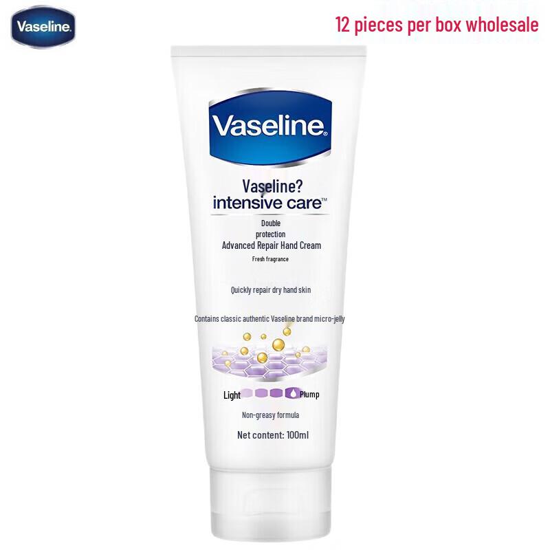 Vaseline Intensive Care Advanced Repair Hand Cream (12 x 100ml Case)
Vaseline Intensive Care Advanced Repair Hand Cream (12 x 100ml Case)