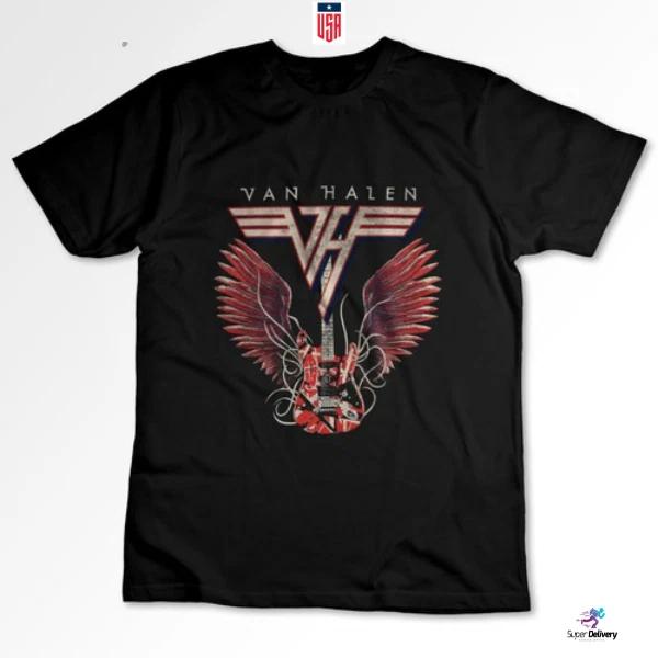 Vintage Van Halen - Classic Hard Rock Band Unisex Cotton T-shirt, Size S to 5XL 3XL
Vintage Van Halen - Classic Hard Rock Band Unisex Cotton T-shirt, Size S to 5XL 3XL