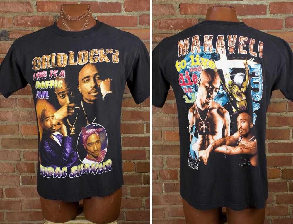 Tupac Shakur 90s Gridlock039d Life is a Traffic Jam Rap Tee Concert T Shirt Unisex T-Shirt XXL
Tupac Shakur 90s Gridlock039d Life is a Traffic Jam Rap Tee Concert T Shirt Unisex T-Shirt XXL