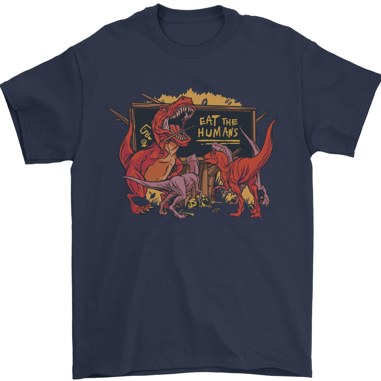 TRex Teacher Eat The Humans Funny Dinosaur TShirt 100 Cotton ONeck Summer Short Sleeve Casual Mens Tshirt Size S3XL 4XL
TRex Teacher Eat The Humans Funny Dinosaur TShirt 100 Cotton ONeck Summer Short Sleeve Casual Mens Tshirt Size S3XL 4XL