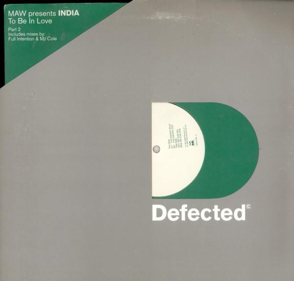 12inch Record MASTERS AT WORK INDIA To Be In Love DEFECT5R Defected 1999 UK Dance Electronica Used
12inch Record MASTERS AT WORK INDIA To Be In Love DEFECT5R Defected 1999 UK Dance Electronica Used