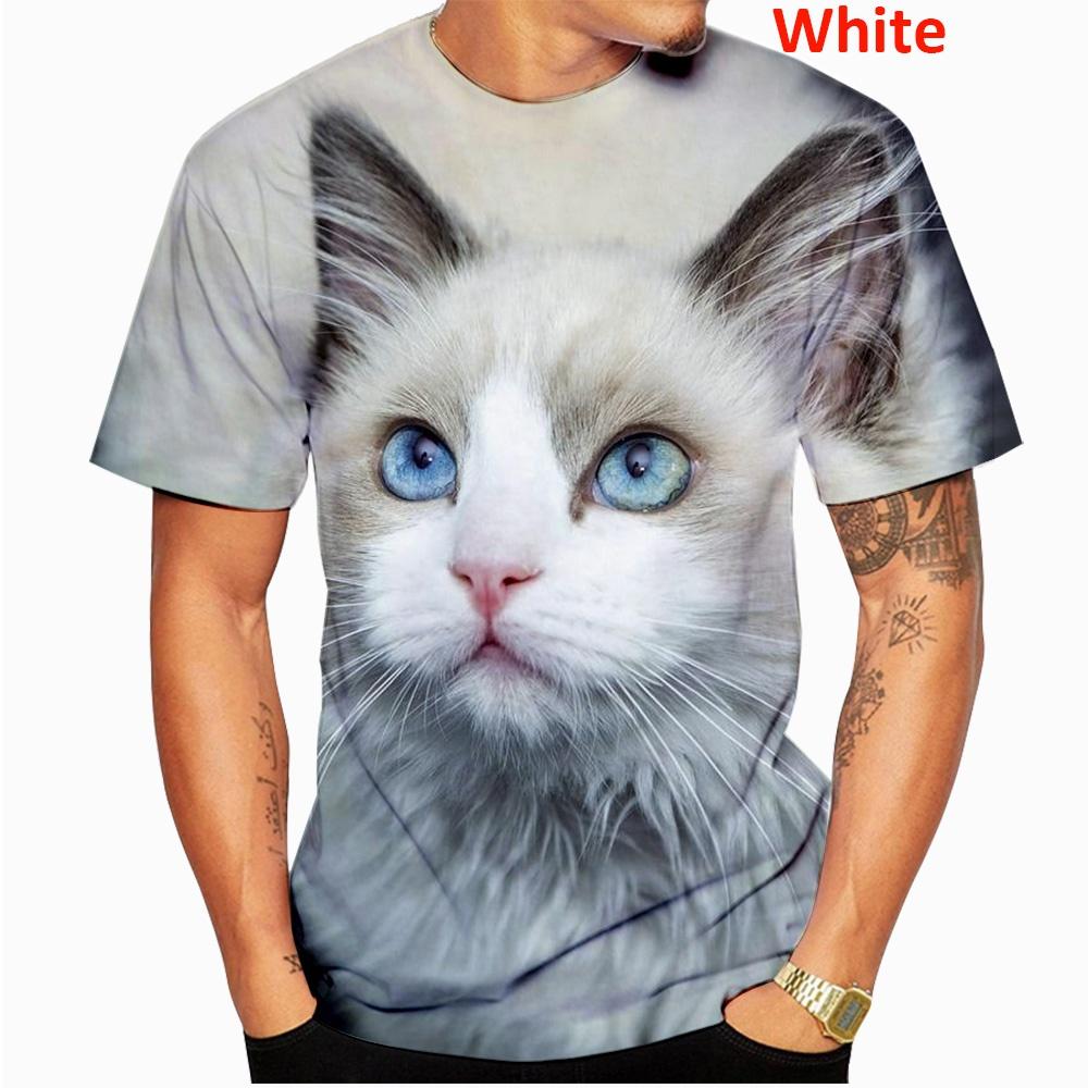 Футболка 3D Cat Design для весенне-летних мужчин и женщин в сочетании с повседневными топами с короткими рукавами
Футболка 3D Cat Design для весенне-летних мужчин и женщин в сочетании с повседневными топами с короткими рукавами