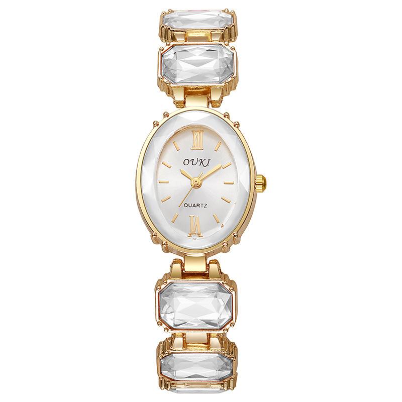 Топ Роскошные Женские Часы Модный Браслет Женские Кварцевые Наручные Часы Лучшие Подарки Часы для Элегантной Женщины белый
Топ Роскошные Женские Часы Модный Браслет Женские Кварцевые Наручные Часы Лучшие Подарки Часы для Элегантной Женщины белый