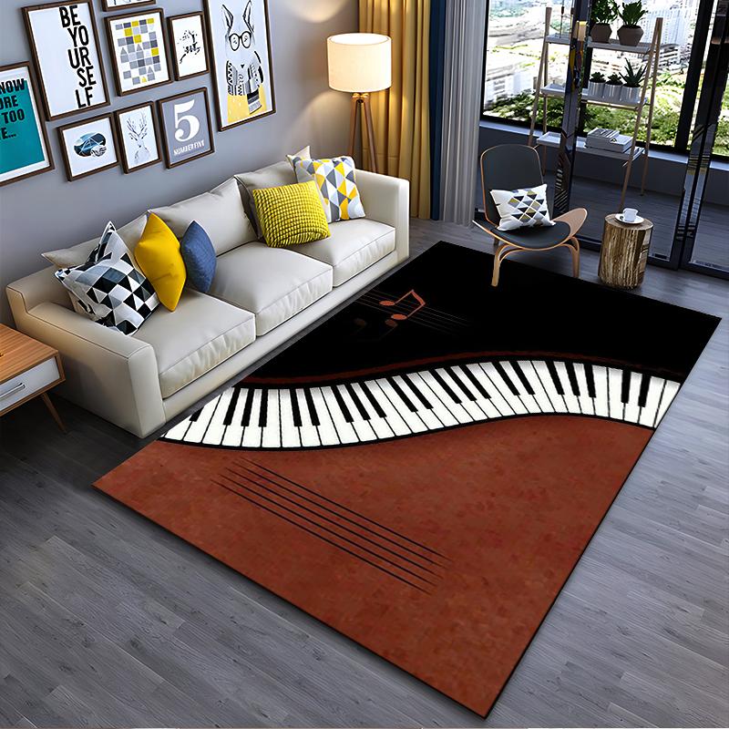Music-Inspired Carpet with Piano Keys Pattern and Abstract Design Suitable for use as an anti-slip for living room bedroom sofas 40x60cm( 15x23in )
Music-Inspired Carpet with Piano Keys Pattern and Abstract Design Suitable for use as an anti-slip for living room bedroom sofas 40x60cm( 15x23in )
