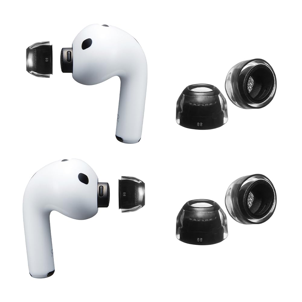 AZLA SednaEarfit XELASTEC II AirPods Pro 3 Ear Tips Premium TPE Deformable Adapter Tapered Shape Variable Thickness 12H Hexagon Filter Drop Prevention
AZLA SednaEarfit XELASTEC II AirPods Pro 3 Ear Tips Premium TPE Deformable Adapter Tapered Shape Variable Thickness 12H Hexagon Filter Drop Prevention