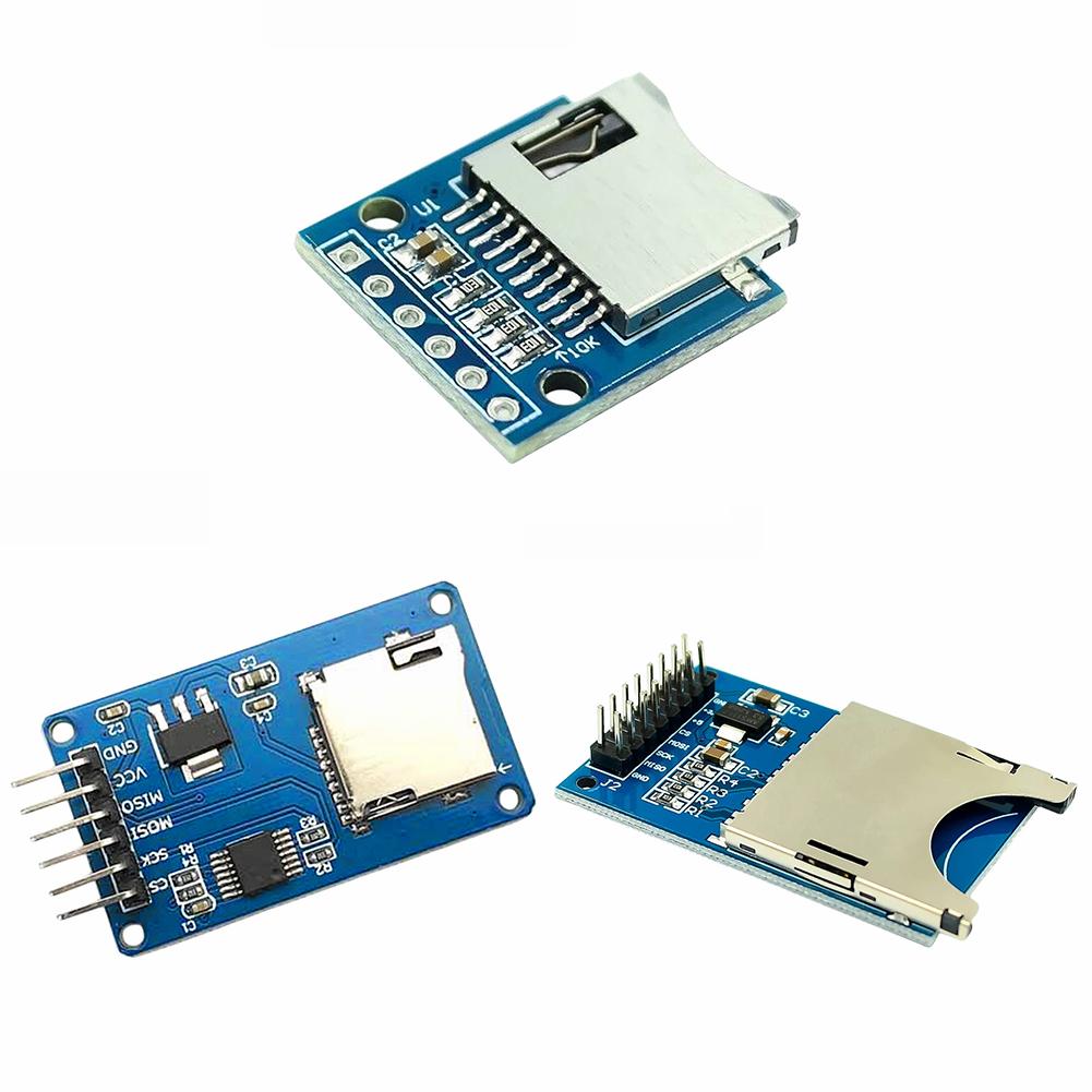 Micro SD Module 5V 3.3V Storage Expansion Board Mini TF Card Module for Arduino Mini SD Module
Micro SD Module 5V 3.3V Storage Expansion Board Mini TF Card Module for Arduino Mini SD Module