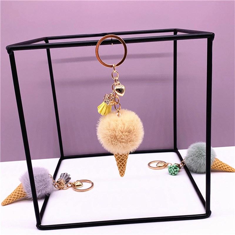 Rign Keychain Hang cone car Ice cream pendant Keychain plush bags Gift K3164 Key chain ring Areata creative Cute cartoon
Rign Keychain Hang cone car Ice cream pendant Keychain plush bags Gift K3164 Key chain ring Areata creative Cute cartoon