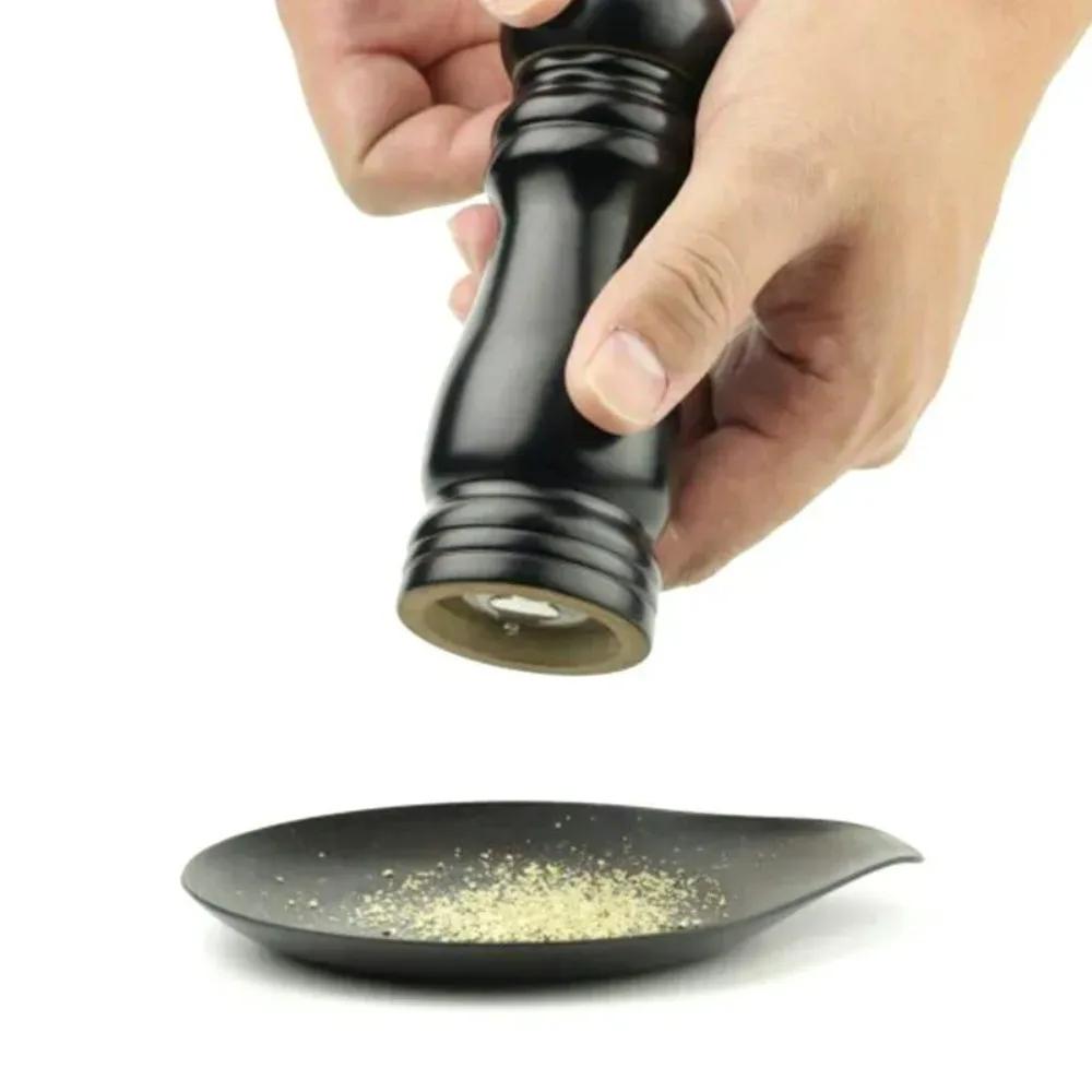 Salt and Pepper Grinder Solid Wood Spice Pepper Mill Cooking Tools Kitchen Utensils with Strong Adjustable coffee Grinder
Salt and Pepper Grinder Solid Wood Spice Pepper Mill Cooking Tools Kitchen Utensils with Strong Adjustable coffee Grinder