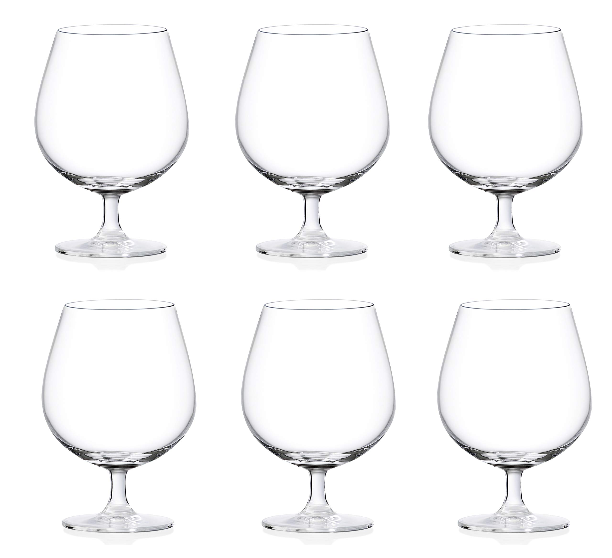 Ocean Glass Madison Cognac Glasses, 650ml, Set of 6
Ocean Glass Madison Cognac Glasses, 650ml, Set of 6