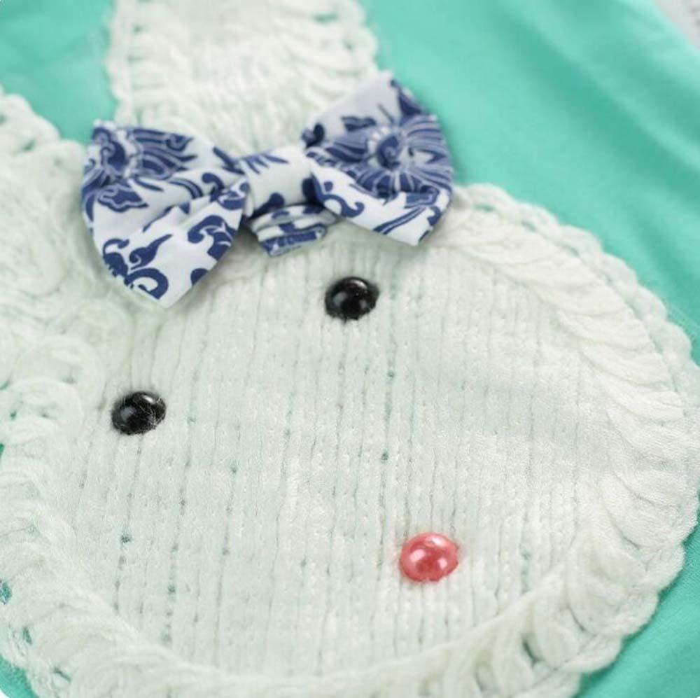 Футболка с короткими рукавами для маленьких девочек, топы + штаны, комплект одежды с кроликом XL зелёный
Футболка с короткими рукавами для маленьких девочек, топы + штаны, комплект одежды с кроликом XL зелёный