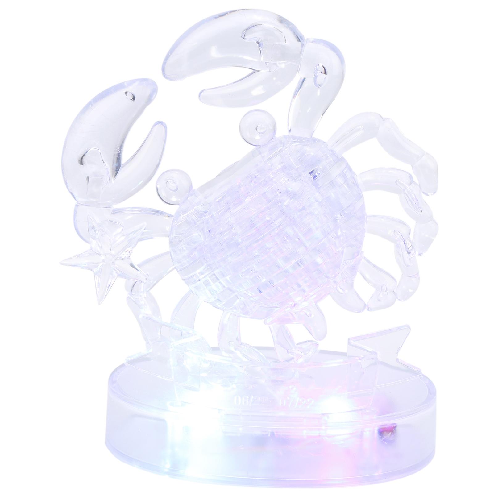 DIY Constellations Crystal Puzzle ThreeDimensional Puzzle Jigsaw with LED Light (рак)(рак )
DIY Constellations Crystal Puzzle ThreeDimensional Puzzle Jigsaw with LED Light (рак)(рак )