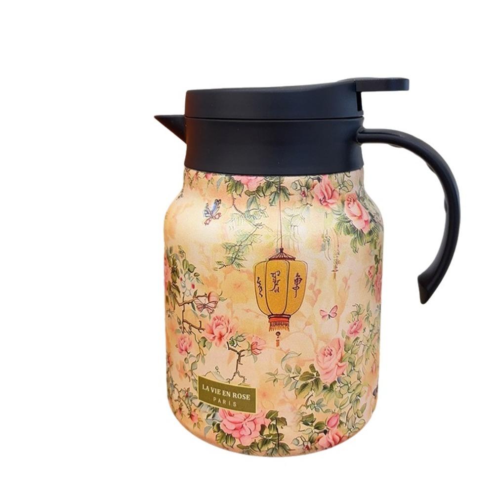 Изолированный кофейник из нержавеющей стали 1000 мл Заварочный чайник Кофейник Чайник для цветочного чая Гостиная жёлтый
Изолированный кофейник из нержавеющей стали 1000 мл Заварочный чайник Кофейник Чайник для цветочного чая Гостиная жёлтый